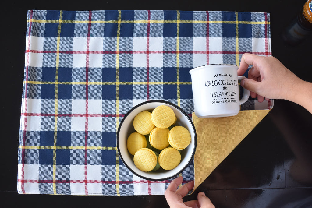 MacRae of Conchra+Citrus Double-sided Placemat (PACK OF 2)