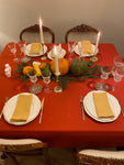 Ginger Square Tablecloth