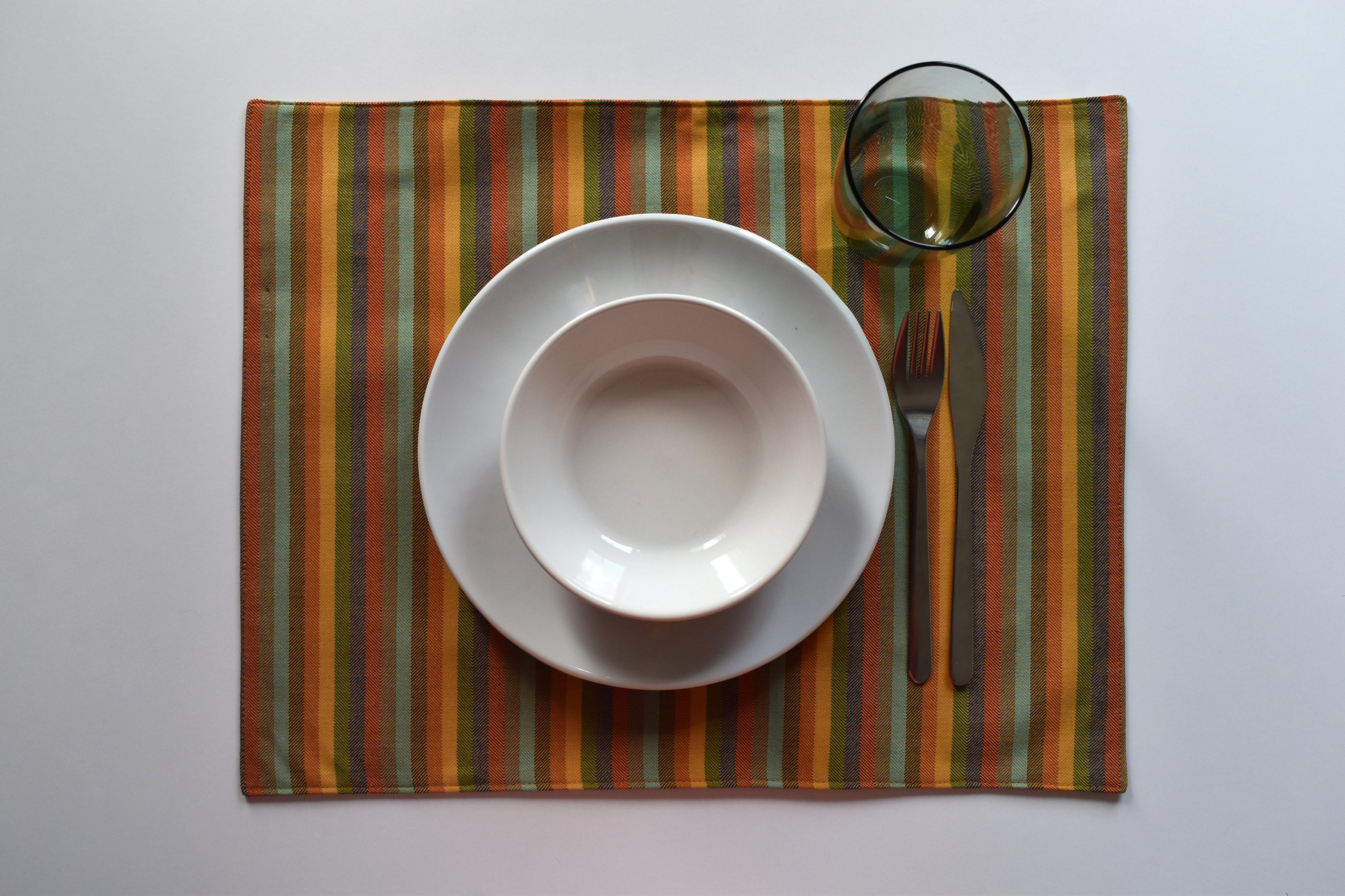 Marrakesh+Pumpkin Double-sided Placemat (PACK OF 2)