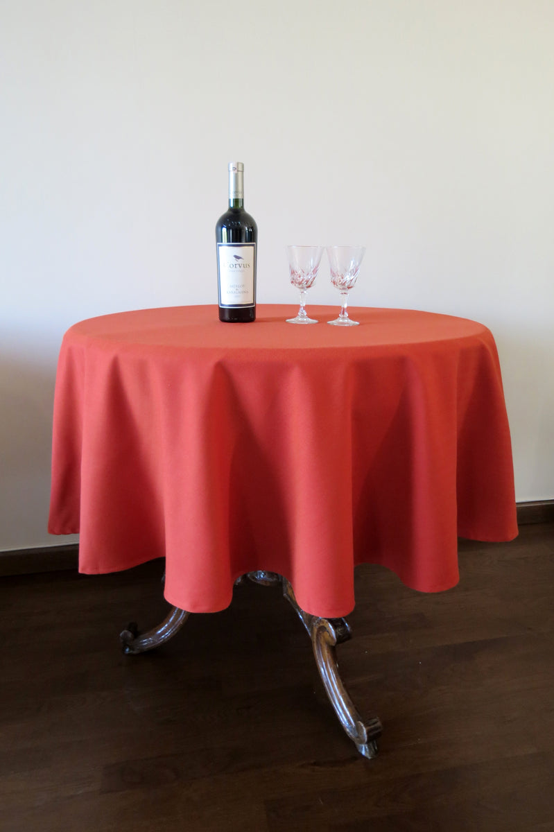Ginger Round Tablecloth SG Premium