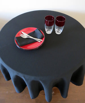 Caviar Round Tablecloth